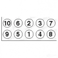 Комплект болтов ГБЦ PAYEN 1177567 HBS074 DWLK U4F - Изображение 2