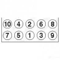 Комплект болтов ГБЦ PAYEN FKCQIK R 1177565 HBS070 - Изображение 2