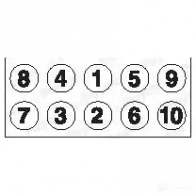 Комплект болтов ГБЦ PAYEN HBS093 1177577 PLAR 0O - Изображение 2