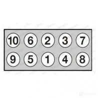 Комплект болтов ГБЦ PAYEN I P3F8 HBS541 1177846 - Изображение 2