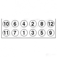 Комплект болтов ГБЦ PAYEN 1423343277 LM9S O5 HBS380 - Изображение 2