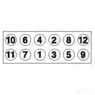 Комплект болтов ГБЦ PAYEN HBS530 C5CV 5X 1177835 - Изображение 2