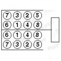 Комплект болтов ГБЦ PAYEN HBS443 Nissan Pathfinder (R50) 2 1996 – 2004 PYPR G