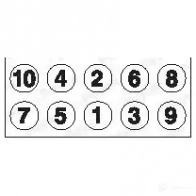 Комплект болтов ГБЦ PAYEN 2LD8JJ B 1177518 HBS007 - Изображение 2