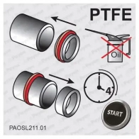 Сальник коленвала PAYEN NA5074 MZ 2H7 4044197005543 1180345 - Изображение 2