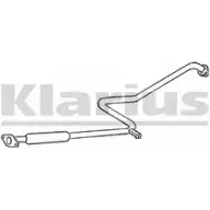 Резонатор KLARIUS 9ZVSR Nissan Primera (W10) 1 Универсал 1.6 i 90 л.с. 1990 – 1998 ME4HUT S 260115