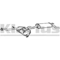 Задний глушитель KLARIUS QKP1C7 3065862 LB VM1JD 260728