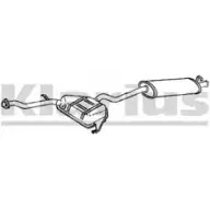 Задний глушитель KLARIUS 3065864 GTP I4 260734 5PMSP28