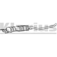 Резонатор KLARIUS RF F2Q1K 260800 Saab 9-5 (YS3E) 1 Седан 2.0 t BioPower 150 л.с. 2005 – 2009 12PILH