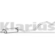 Резонатор KLARIUS 260881 XX7NTS Opel Vectra (C) 3 Седан 1.8 (F69) 140 л.с. 2005 – 2008 A WQ1E4J