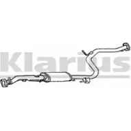 Резонатор KLARIUS IEMNQQ7 TJ 2KI Mazda 323 (BA) 5 1994 – 2000 260998