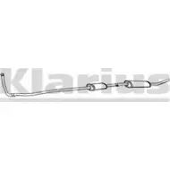 Задний глушитель KLARIUS RXNVV V 3E3B 3066180 270003