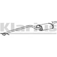 Резонатор KLARIUS 270565 2BNJ AX Ford Focus 1 Хэтчбек 1.8 TDCi 100 л.с. 2002 – 2004 GN6D6G6