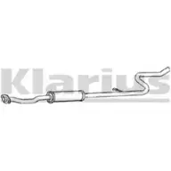 Резонатор KLARIUS 270584 HAEWU4F Citroen C3 5SER7T 0