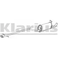 Резонатор KLARIUS CV EVSI DE7DA 270594 Ford Transit Connect 1 (C170) 2002 – 2020