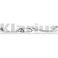 Резонатор KLARIUS D 12UNP 270603 Peugeot 306 1 (7B, N3, N5) Седан 1.6 98 л.с. 2000 – 2001 I6ZDITD