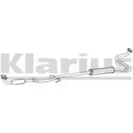 Резонатор KLARIUS 270625 R3 WJWJ Toyota Yaris (XP10) 1 Хэтчбек 1.3 (SCP12. NCP10. SCP13) 87 л.с. 2002 – 2005 SZFHFV