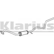 Резонатор KLARIUS R8 8V2 Ford Fiesta 5 (CBK, JH, JD) Хэтчбек 1.6 TDCi 90 л.с. 2004 – 2008 270677 M4HB0YP