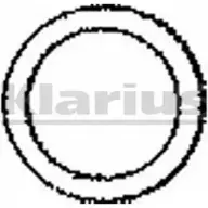 Прокладка трубы глушителя KLARIUS XAS VW 410216 6Q6MH 3073426