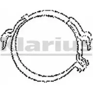 Кронштейн, система выпуска ОГ KLARIUS XWJ K0 3074539 430094 0XNLY