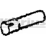 Выхлопная труба глушителя KLARIUS QQYOL6P 460003 3075301 JE CWV3