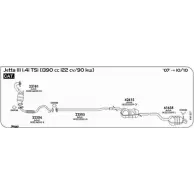 Прокладка трубы глушителя SIGAM 040038 Kia Rio 1 (DC) Седан 1.3 82 л.с. 2002 – 2005 M79CJO ID OMNV