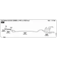 Прокладка трубы глушителя SIGAM 050004 05 0004 GCIJVVY Opel Astra (J) 4 Универсал 1.4 Turbo (35) 120 л.с. 2010 – 2015