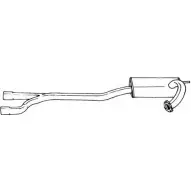 Передний глушитель SIGAM Fiat Tempra BAQ6CI P L7D5E 12322