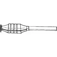 Катализатор SIGAM Fiat Bravo (182) 1 1995 – 2001 12325 V0 EN9 G03QH4Z