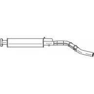 Резонатор SIGAM GAZ6P 12476 D94S EJ Fiat Punto (188) 2 1999 – 2010