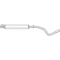 Резонатор SIGAM Fiat Stilo (192) 1 Хэтчбек 1.6 16V (192xB1A) 103 л.с. 2001 – 2006 IB8SUJB YXZ IVS 12494