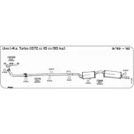 Выпускной коллектор SIGAM XZTIR6R 3086784 NUV 7QT 127370