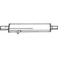 Резонатор SIGAM USP 2A8 HVHWDFZ Fiat Tempra (159) 2 Седан 1.9 D (159.AG) 65 л.с. 1991 – 1996 16420