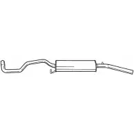 Задний глушитель SIGAM 2261 5 Seat Cordoba (6K5) 1 Универсал 1.6 I 2 75 л.с. 1997 – 1999 22615 WZ0OFEC