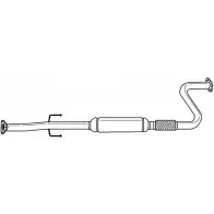 Резонатор SIGAM V50 D6P THRHLB Honda Accord 5 (CD) Купе 2.0 (CD9) 136 л.с. 1993 – 1997 23426