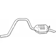 Задний глушитель SIGAM 4R M5T Ford Mondeo 1 (FD, BNP) Универсал 1.8 TD 90 л.с. 1995 – 1996 UX4F7E 25680