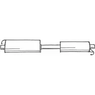 Резонатор SIGAM X79MBK3 AL 6G84 26440 Ford Transit 6 (FA) Фургон 2.0 DI (FAE. FAF. FAG) 75 л.с. 2000 – 2006