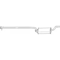 Резонатор SIGAM 264 49 Ford Transit Connect 1 (P65, P70, P80) Фургон 1.8 TDCi 90 л.с. 2002 – 2013 55LQY 26449