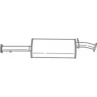 Резонатор SIGAM 324 15 32415 Land Rover Defender 1 (L316) Внедорожник 2.5 Td5 4x4 (L316) 122 л.с. 1998 – 2016 T04SN