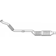 Катализатор SIGAM 35144 LYHYP MS K0PF Mercedes C-Class (S202) 1 Универсал 2.5 C 250 T Turbo D (2088) 150 л.с. 1996 – 2001