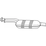 Резонатор SIGAM 35440 5QSF76 K JOOO6 Mercedes E-Class (W210) 2 Седан 2.8 E 280 (253) 193 л.с. 1996 – 1997