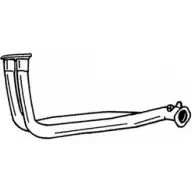 Выхлопная труба глушителя SIGAM 40164 UEAFUA6 40 164 Opel Astra (F) 1 Универсал 2.0 i (F08. C05) 115 л.с. 1991 – 1994