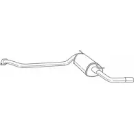 Задний глушитель SIGAM XSOGEOD KM CCOGI Opel Zafira (A) 1 Минивэн 1.6 CNG (F75) 97 л.с. 2001 – 2005 41664