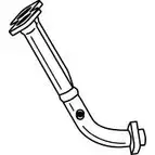 Выхлопная труба глушителя SIGAM 42102 5MLP3E KUFHB 6 Skoda Felicia (6UF, 6U7) 1 Пикап 1.3 54 л.с. 1997 – 2002