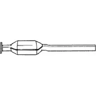 Катализатор SIGAM Volkswagen Golf 4 (1J1) Хэтчбек 1.9 TDI 4motion 130 л.с. 2000 – 2005 60324 1T Y31 HLSV68R