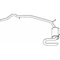 Задний глушитель SIGAM FP0VD RT WNP2 3093512 61650