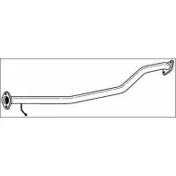 Выхлопная труба глушителя SIGAM SAZCG FXS WN 70504 Suzuki Swift (MZ, EZ) 2 Хэтчбек 1.3 DDiS (RS 413D) 75 л.с. 2005 – 2025