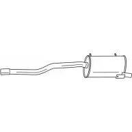 Задний глушитель SIGAM 70620 Suzuki Swift (EA, MA) 1 Хэтчбек 1.0 i (SF310. AA44) 53 л.с. 1995 – 2005 9 79Y7Q X515MHX