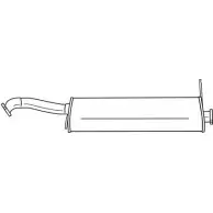 Резонатор SIGAM MGVOB30 74409 Kia Sportage 1 (NB) 1994 – 2004 NSZNIM 9