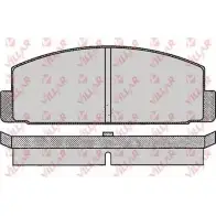 Тормозные колодки, дисковые, комплект VILLAR 626.0160 20645 205 93 3101202